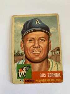 1953 Topps #42 Gus Zernial DP - Philadelphia Athletics - Rare & Vintage ! V2 - Picture 1 of 2