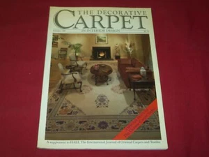 1984 AUTUMN THE DECORATIVE CARPET MAGAZINE - INTERIOR DESIGN - R 338 - Imagen 1 de 2