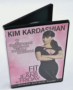 Kim Kardashian: Fit In Your Jeans By Friday DVD (Region ALL) VGC - Picture 1 of 5