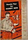 1952 Black and Decker Handy Tips for Men Advertising Booklet Tools Towson MD