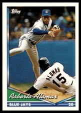 1994 Topps #675  Roberto Alomar      Toronto Blue Jays