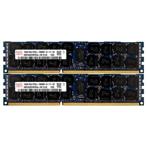 PC3L-10600 2x16GB HP Proliant DL360P DL380E DL380P DL385P DL560 G8 Memory Ram - Picture 1 of 1