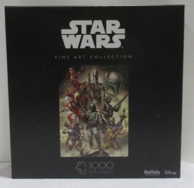 Disney Buffalo 1000 Piezas Puzzle Guerra de las Galaxias Bellas Artes Colección CAZARRECOMPENSAS Foto 1 de 4
