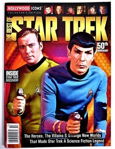 The Best Of STAR TREK 50th Anniversary Magazine Hollywood Collector's edition - Imagen 1 de 4