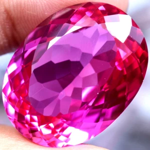 Piedra preciosa suelta extremadamente rara y natural 67,60 quilates SUNRISE RUBY GGL certificada - Imagen 1 de 12