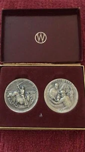Wittnauer Precious Metals Guild * 2 Coins * San Juan Hill & Walter Reid * - TD1 - Picture 1 of 5