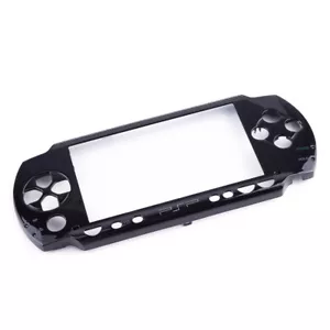 Reparatur Schwarz Vorne Faceplate Hülle für Sony PSP 1000 PSP1000 - Bild 1 von 2