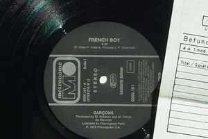 GARCONS -French Boy- LP 1979 Metronome Archiv-Copy mint - Picture 1 of 1