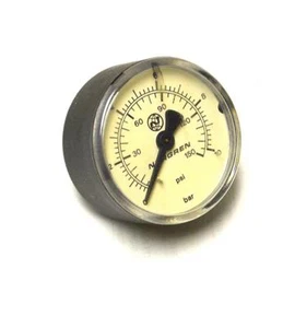 NORGREN MANOMETER 0-150 PSI 0-10 BAR 1/4" NPT - Bild 1 von 1