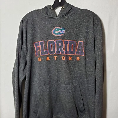 Sudadera con Capucha Florida Gators Para Hombre Mediana Fútbol Gris Manga Larga  Foto 1 de 4