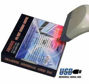 USB BARCODESCANNER HANDLICHER SCANNER DATALOGIC DLC6190 FÜR KASSEN & LAGER - Bild 1 von 1