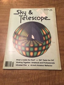 Sky and Telescope Magazine Nov. 1987 - Imagen 1 de 5