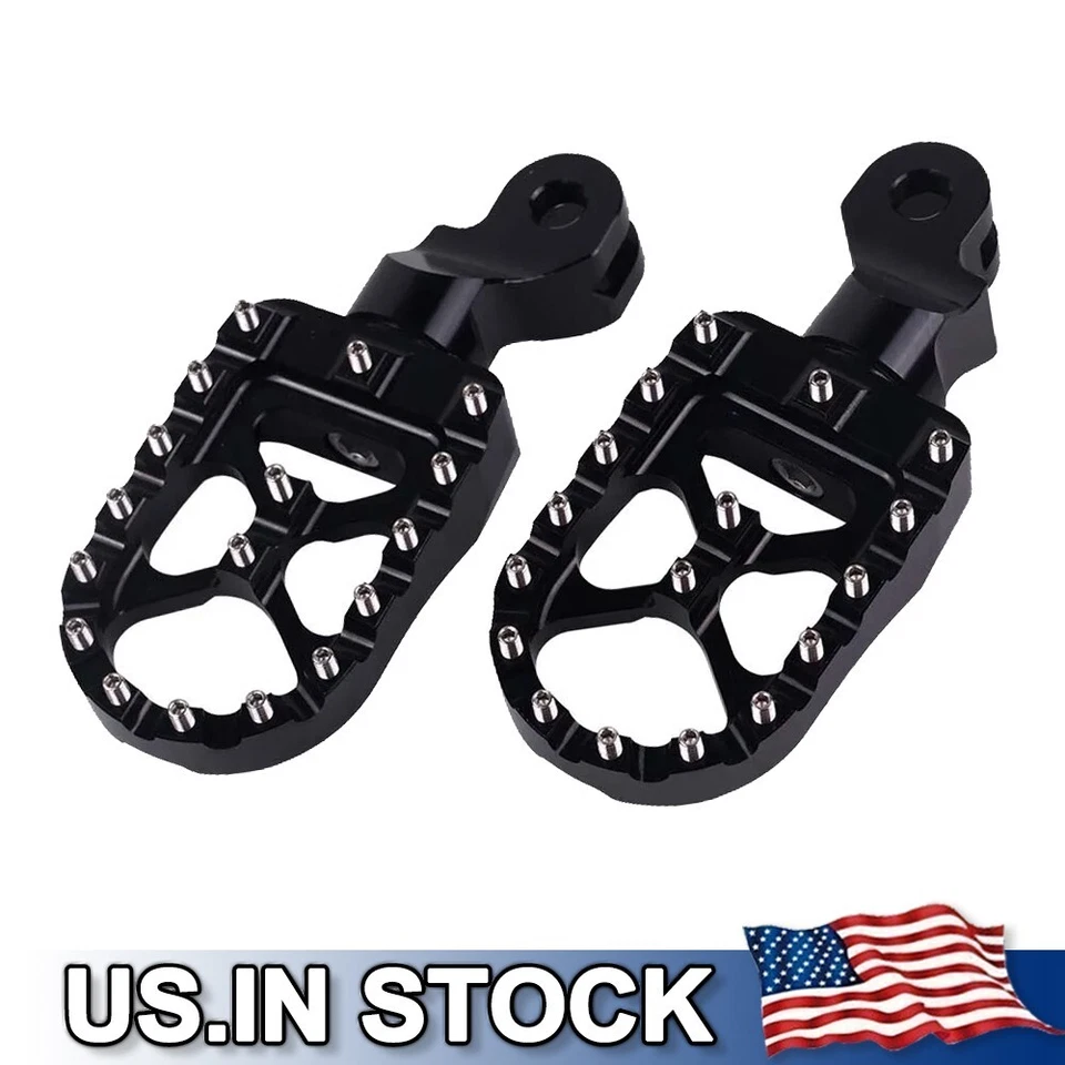 Foot Pegs Foot Pedals For Triumph Thruxton 1200 Bonneville T100 T900 2004-2015 Foto 1 de 4
