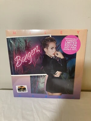 Miley Cyrus Bangerz Vinyl 2017 RCA Records Sealed! Never Opened! RSD Pink! RARE! - Image 1 of 4