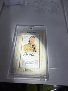 2013 Topps Allen & Ginter's - Framed Mini Autographs #AGA-BM Barry Melrose (AU) - Picture 1 of 2