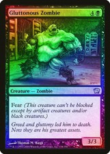 Gluttonous Zombie FOIL 9th Edition NM Black Uncommon MAGIC MTG CARD ABUGames