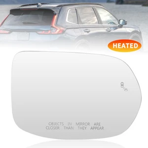 Mirror Glass w/Blind Spot Right Passenger Side For Honda CRV 2017-2022 2021 2020 - Picture 1 of 16