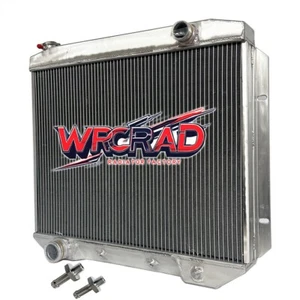 Radiator For 1957 1958 1959 Ford Fairlane Skyline Ranchero Edsel Mercury V8 2row - Picture 1 of 7