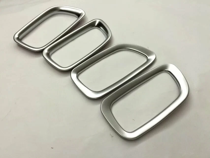  ABS Chrome 4 Door Interior Door Bowl Trim Cover For Nissan Murano 2015-2018 - Image 1 of 4