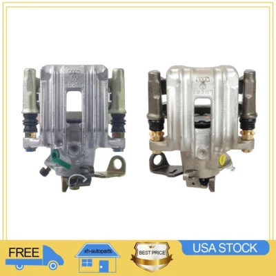 Pinzas de freno trasero izquierdo derecho y soporte XH para Volkswagen Jetta 1999-2000 Foto 1 de 4