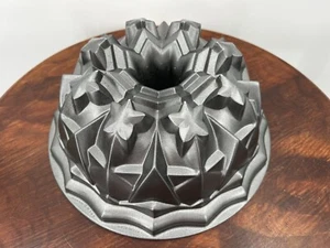 Nordic Ware American Star Bundt Cake Pan Aluminio Fundido Hecho en EE. UU. 🇺🇲 - Imagen 1 de 8