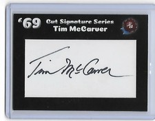 TIM McCARVER 2019 HISTORIC AUTOGRAPH '69 CUT SIGNATURE SERIES 1969 LEGEND AUTO