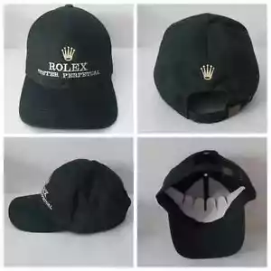 *** Rolex New Golf Hat Oyster Perpetual Gold Crown Watch hat nuovo *** - Foto 1 di 16