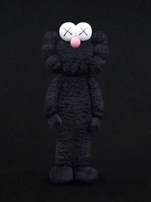 Peluche KAWS Where The End Begins BFF Companion 2016 Limited negro 395/3000 Foto 1 de 4