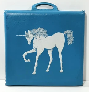 Vintage 70’s 80’s Unicorn Stadium Sitzkissen - Bild 1 von 4