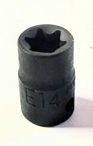 Pittsburgh Impact Star Socket E14 x 3/8" - Free USA Shipping - Picture 1 of 2