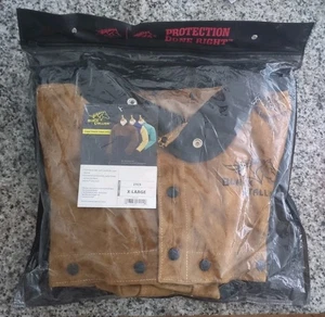 Black Stallion 21CS-XL, X-Large Split Cowhide Welding Cape Sleeve - Picture 1 of 4