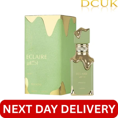 Eclaire Pistache Eau De Parfum 100ml by Lattafa Perfumes Brand New
