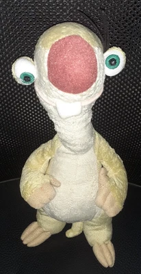 PELUCHE Bradipo SID Cartoon THE ICE L'ERA GLACIALE 4 Vintage 2012 + 7 CARDS FILM - Photo 1/4