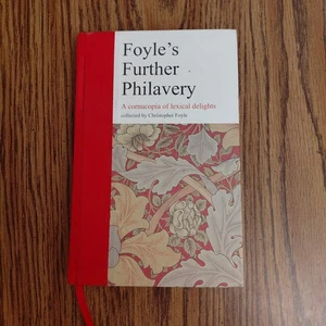Foyle's Further Philavery by Editors of Chambers (2008, Hardcover) Acceptable - Picture 1 of 6