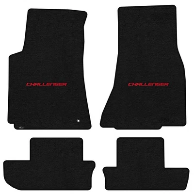 Juego de 4 alfombrillas Lloyd para Dodge Challenger 2008-2010, carbón Foto 1 de 4