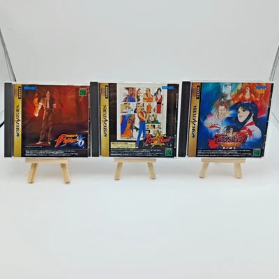 Лот товаров с играми Sega Saturn 3: KOF 96 — Real Bout Fatal Fury Special — Samurai Showdown 4 - Изображение 1 из 4