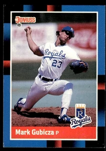 1988 Donruss Mark Gubicza #54 Kansas City Royals - Picture 1 of 2