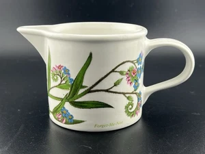 Portmeirion BOTANIC GARDEN - Forget Me Not - Drum Creamer - Porcelain - Britain - Picture 1 of 8