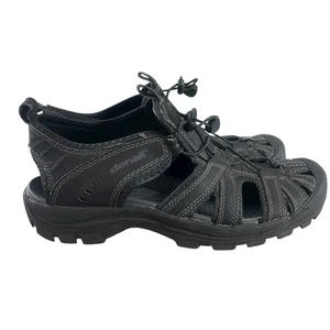 Denali Mens Strainer II Water Sandals Size 10 Black Sport Fisherman Outdoor - Picture 1 of 10