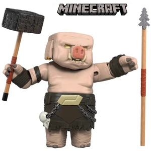 Minecraft Movie Great Piglin Battle Action Figure Kids Play Piglin Warrior 9 cm - Picture 1 of 5