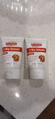2 Of Sulfodene Dog Wound Care 3-Way Ointment  2 Oz New Sealed - Image 1 of 4