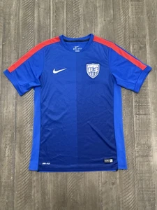 Nike USA Fußball Trikot Medium USMNT 2015 Gold Cup Jersey Rot Weiß Blau - Bild 1 von 14