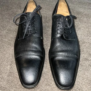 Mezlan Men's Pulpi Oxford Black Shoes - Picture 1 of 6