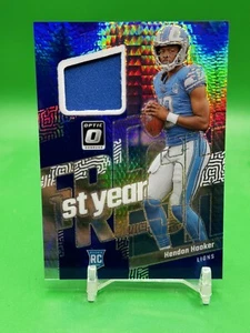 Donruss Optic Hendon Hooker 2023 novato primer año azul fresco Hyper FYF-HH Lions - Imagen 1 de 2