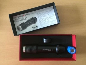 LED Lenser F1R coast Rechargeable Flashlight Torch Brand New in Retail Gift Box - Picture 1 of 3
