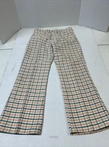 Vintage Farah pants size 29 husky made in USA Flared Bottoms - Picture 1 of 24