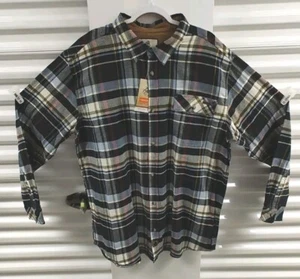 Camisa Legendary Whitetails Franela Para Hombre 2XT Cuadros Pana Puños Abatibles - Imagen 1 de 10