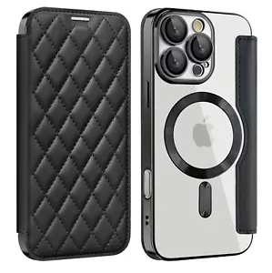 Fashion Magnetic Shockproof Soft Phone Cover For iPhone 16 ProMax 15 14 13 12 11 - Picture 1 of 18