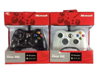 For Microsoft Xbox360 Wired Gamepad fit Windows 10/8/7/XP PC Joystick Controller - Image 1 of 4