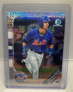 Andres Gimenez Rookie 2019 Bowman Mega Box Refractor #BCP-77 Mets Guardians - Bild 1 von 2